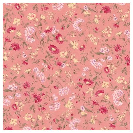 copy of Sevenberry, Tessuto Fondo Panna con Fiori Azzurri e Rosa Sojitz Fashion - 1