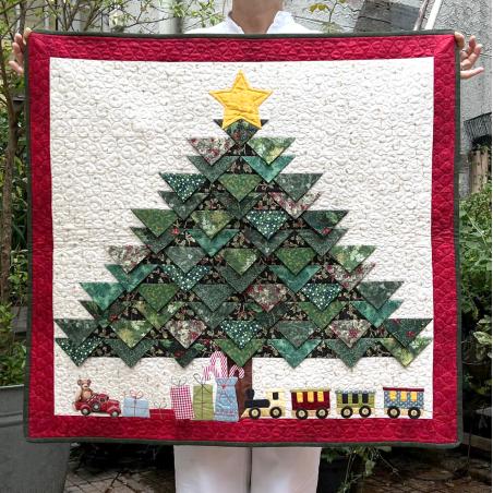 Pannello Patchwork Albero di Natale | Cartamodello in PDF Roberta De Marchi - 1