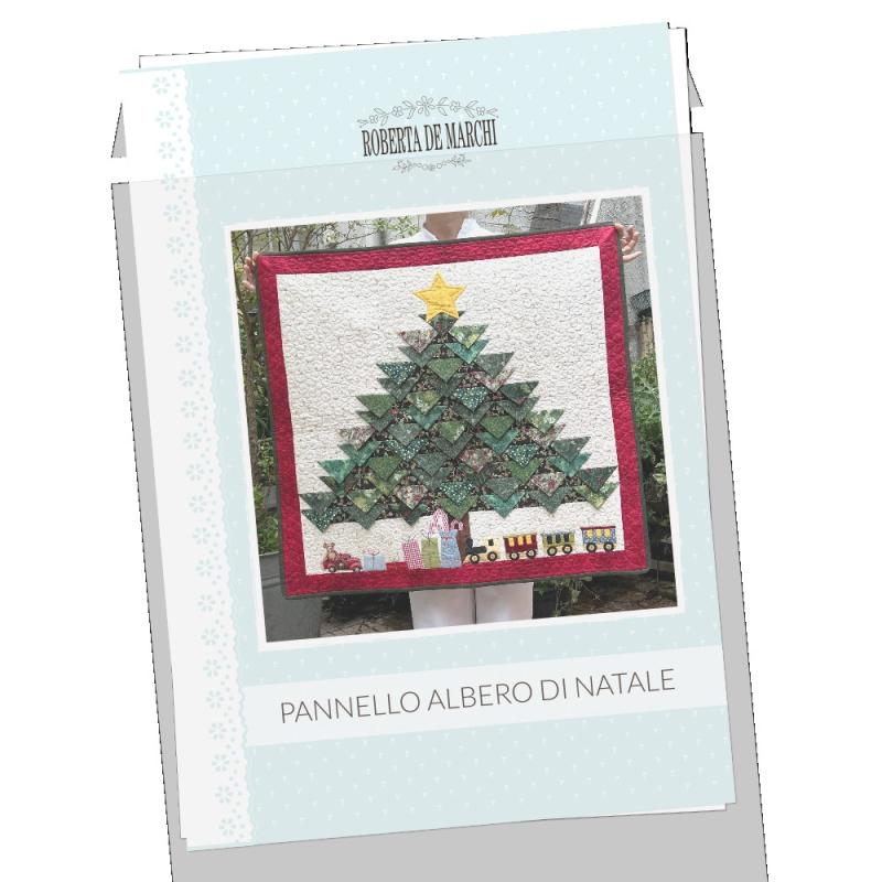 Cartamodello Pannello Patchwork Albero di Natale Roberta De Marchi - 1