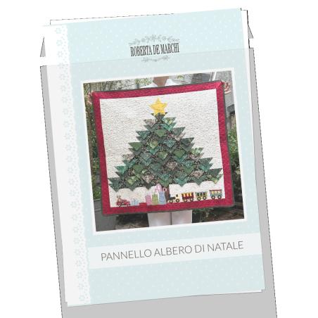 Cartamodello Pannello Patchwork Albero di Natale Roberta De Marchi - 1