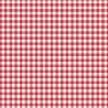 Tilda Wideback Basics Gingham Red, Tessuto Rosso a quadretti Vichy