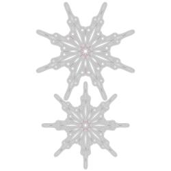 Thinlits Die - Set 2PK Fanciful Snowflakes by Tim Holtz® Sizzix - Big Shot - 2