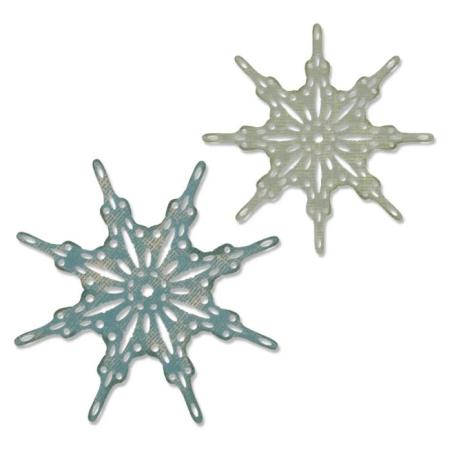 Thinlits Die - Set 2PK Fanciful Snowflakes by Tim Holtz® Sizzix - Big Shot - 1