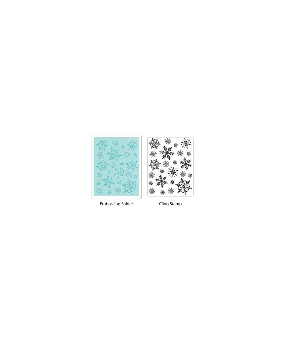 Sizzix, TIEF w/Stamp - Snowflake Background Set by Hero Sizzix - Big Shot - 1
