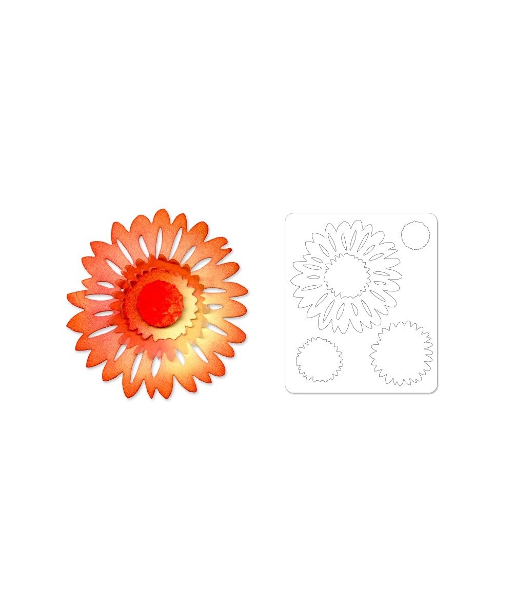 Sizzix, Sizzlits Die - Flower, Daisy by Scrappy Cat Sizzix - Big Shot - 1