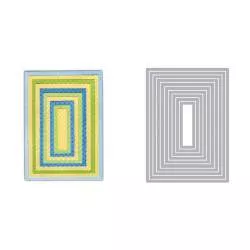 Framelits Die Set 10PK Rectangles n2 Sizzix - Big Shot - 1