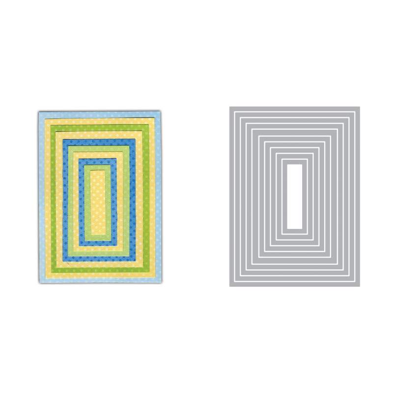 Framelits Die Set 10PK Rectangles n2 Sizzix - Big Shot - 1