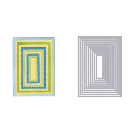 Framelits Die Set 10PK Rectangles n2 Sizzix - Big Shot - 1