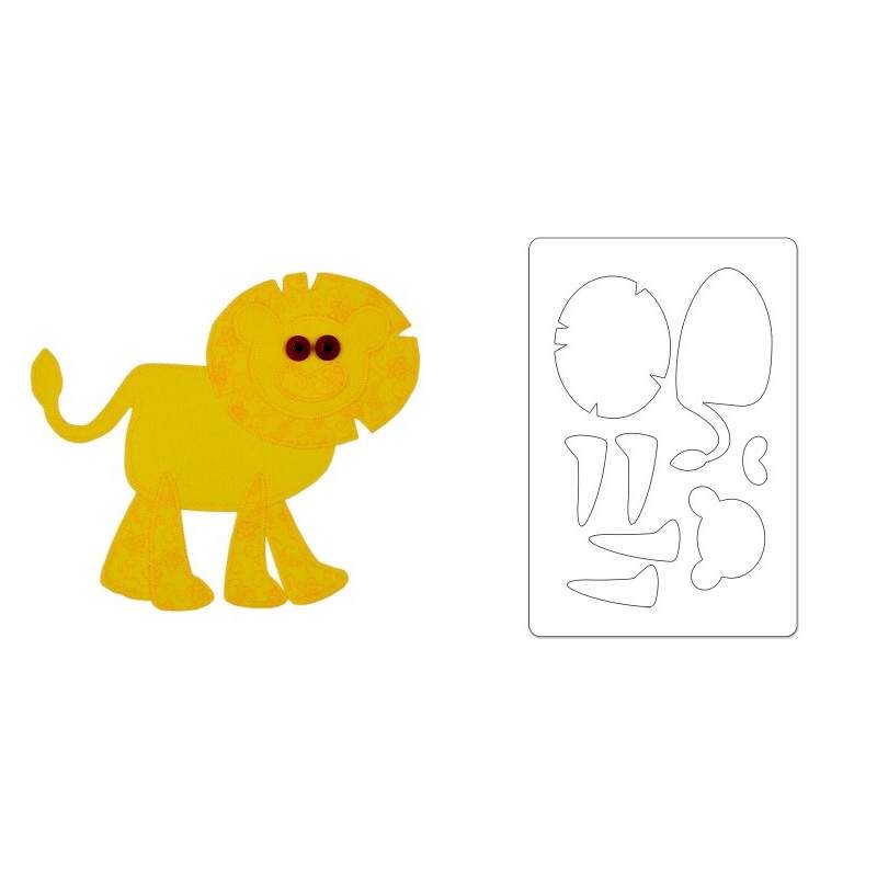 Bigz L Die Lion Sizzix - Big Shot - 1