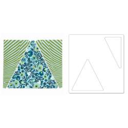 Bigz Pro Die - Triangles. Isosceles & Right 6 1/2" H Assembled Sizzix - Big Shot - 1