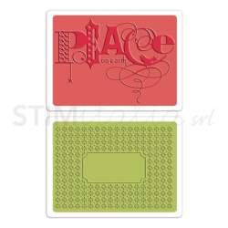 Sizzix, TIEF 2PK - Peace Set by Brenda Walton Sizzix - Big Shot - 1