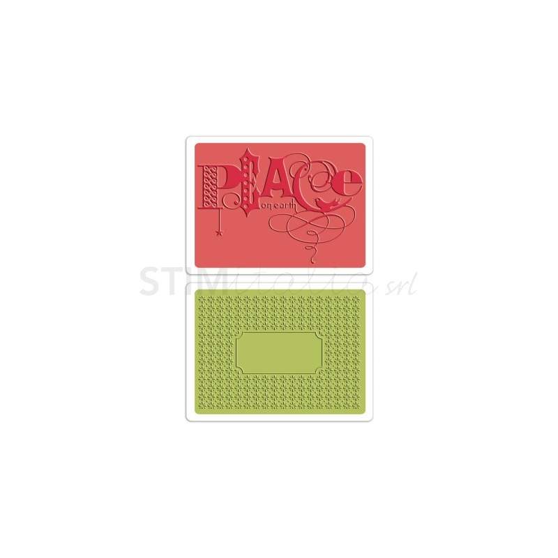 Sizzix, TIEF 2PK - Peace Set by Brenda Walton Sizzix - Big Shot - 1
