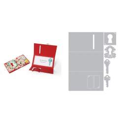 Sizzix, Thinlits Die Set 5PK - Card w/Folding Closure & Keys by Rachael Bright Sizzix - Big Shot - 1