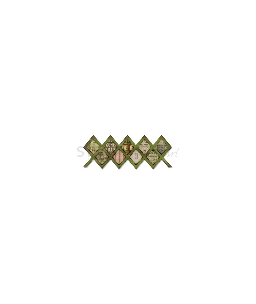 Sizzix, Frameworks Die Lattice by Tim Holtz Sizzix - Big Shot - 1