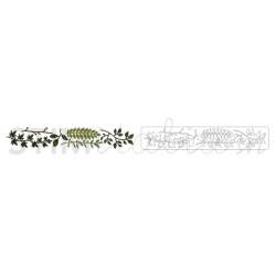 Sizzix, Sizzlits Decorative Strip Die Spring Greenery by Tim Holtz Sizzix - Big Shot - 1