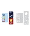 Sizzix, Thinlits Die Set 3PK - Stars by Rachael Bright Sizzix - Big Shot - 1