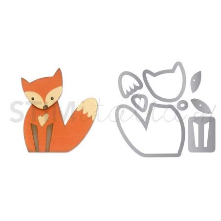 Sizzix, Thinlits Die Set 9PK - Fox by Debi Potter Sizzix - Big Shot - 1