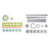 Sizzix, Thinlits Die Set 9PK Winter Borders & Rosette by Paula Pascual Sizzix - Big Shot - 1