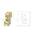 Sizzix, Bigz Die Half-Square Triangles, 1 pollice - Finito Sizzix - Big Shot - 1