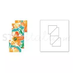 Sizzix, Bigz Die Half-Square Triangles, 1 pollice - Finito Sizzix - Big Shot - 1
