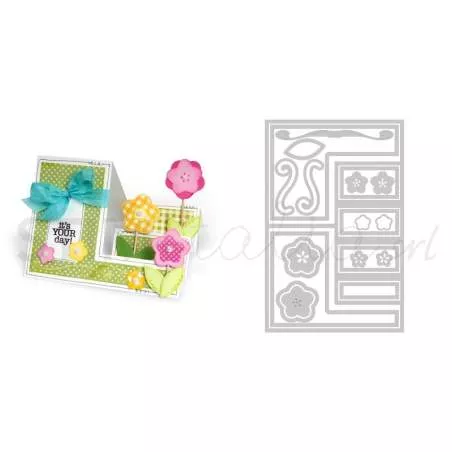 Framelits Die Set 21PK - Card, Basic Step by Stephanie Barnard Sizzix - Big Shot - 1