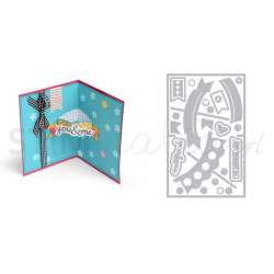 Sizzix, Framelits Die Set 14PK Card w/Lovely Sentiments Drop-ins Sizzix - Big Shot - 1