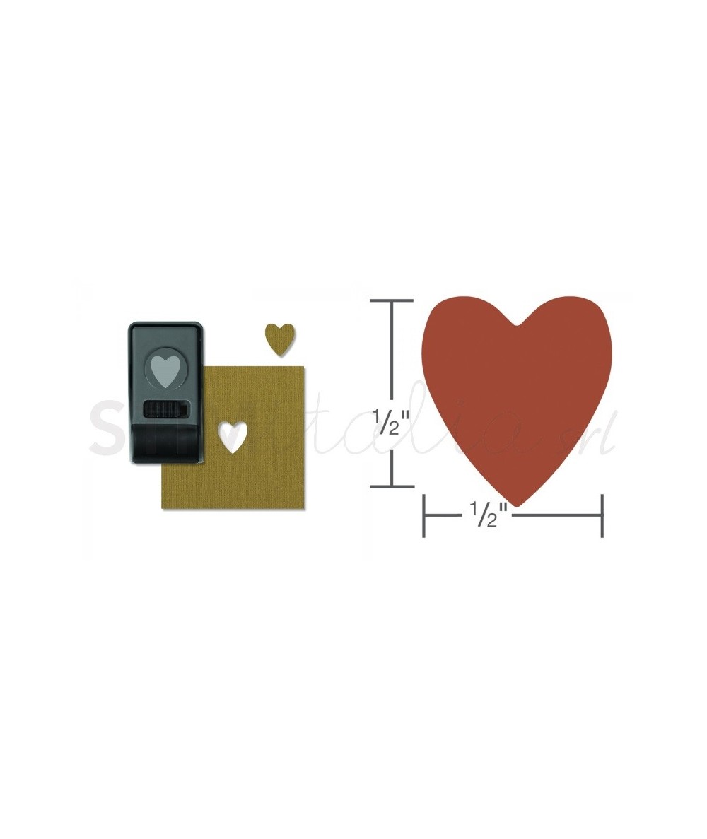 Sizzix, Paper Punch Heart, Small Sizzix - Big Shot - 1