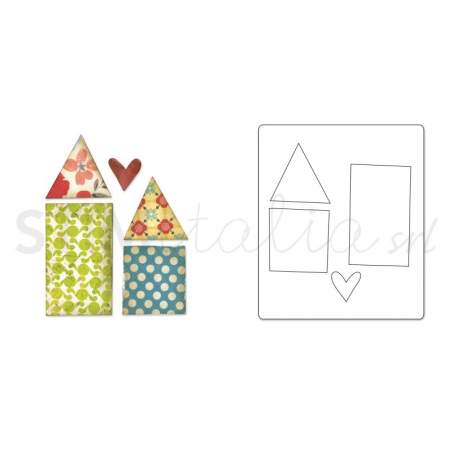 Originals Die Houses by Stephanie Ackerman Sizzix - Big Shot - 1