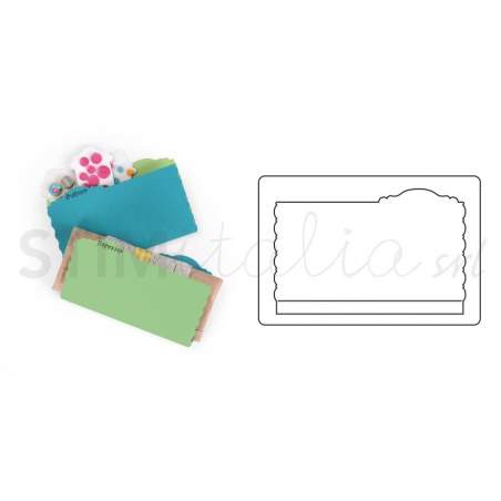 Sizzix, Bigz L Die - Photo Box Folder by Where Women Create ** replaced by 660018** Sizzix - Big Shot - 1