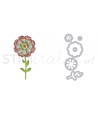Sizzix, Thinlits Die Set 6PK Flower Layers & Stem by Eileen Hull Sizzix - Big Shot - 1