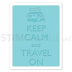 Sizzix, TIEF Keep Calm and Travel On by Eileen Hull Sizzix - Big Shot - 1