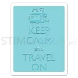 Sizzix, TIEF Keep Calm and Travel On by Eileen Hull Sizzix - Big Shot - 1