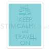 Sizzix, TIEF Keep Calm and Travel On by Eileen Hull Sizzix - Big Shot - 1