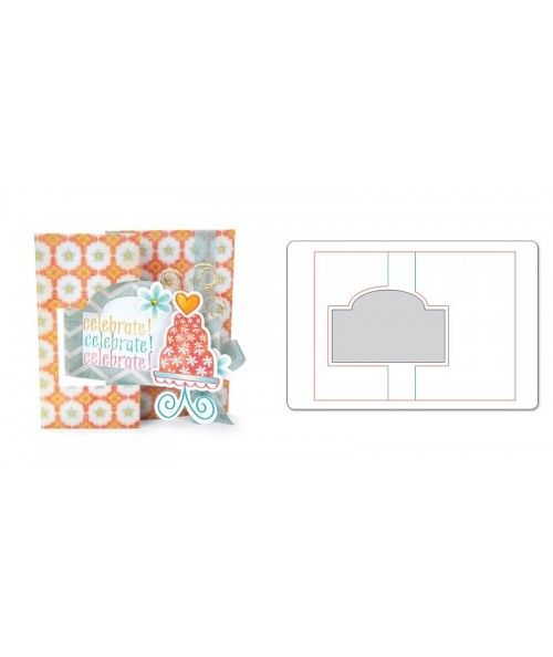 Movers & Shapers L Die - Card, Ornate Flip-its by Stephanie Barnard Sizzix - Big Shot - 1