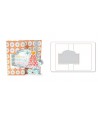 Movers & Shapers L Die - Card, Ornate Flip-its by Stephanie Barnard Sizzix - Big Shot - 1