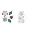 Sizzix, Thinlits Die Set 5PK Intricate Tribal Florals by Craft Asylum Sizzix - Big Shot - 1