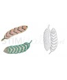 Sizzix, Thinlits Die Set 2PK Lattice Feathers by Craft Asylum Sizzix - Big Shot - 1