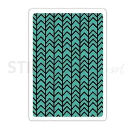 Sizzix, TIEF Chevron Texture by Craft Asylum Sizzix - Big Shot - 1