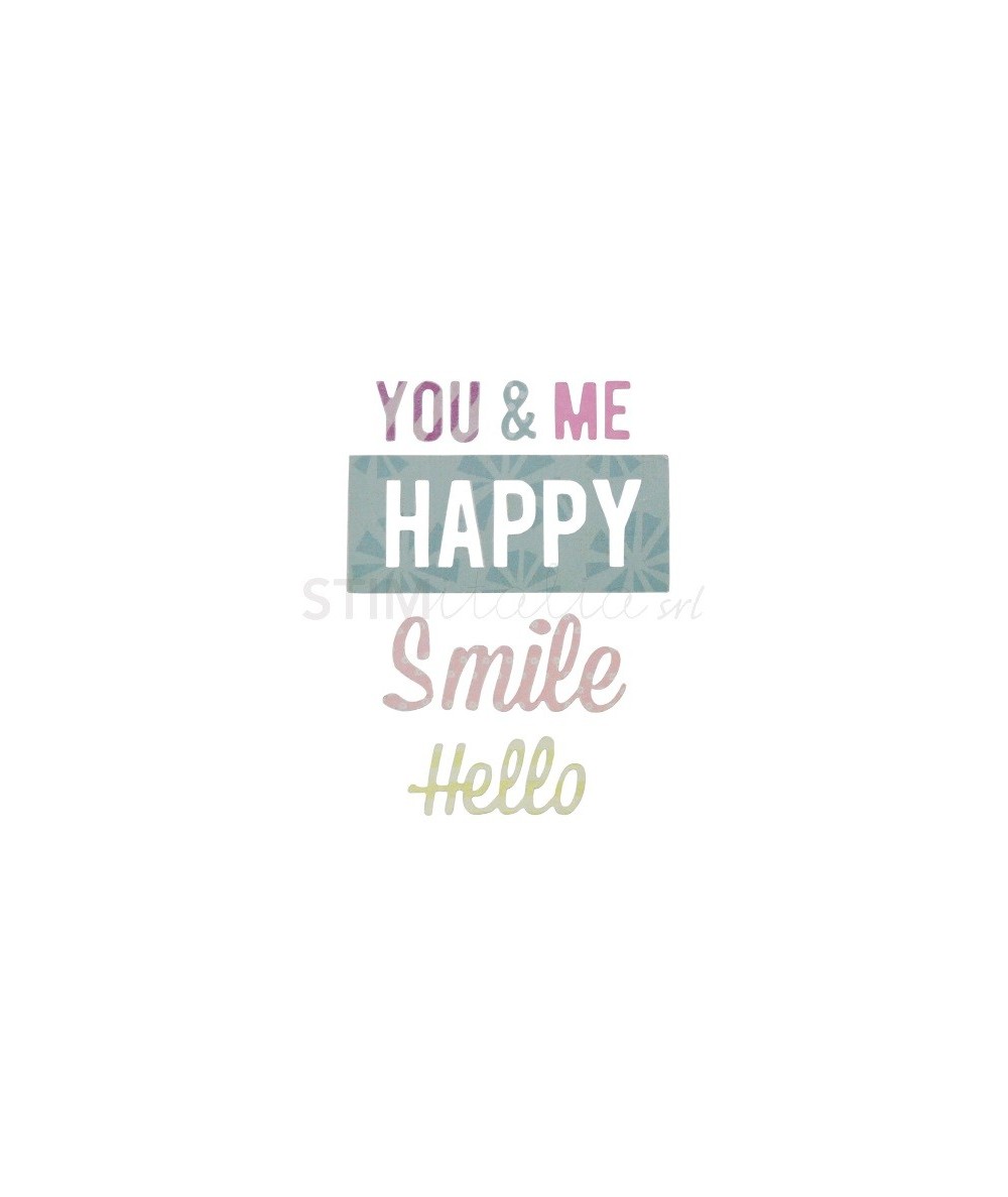 Sizzix, Thinlits Die Set 6PK Friendship Expressions by Craft Asylum Sizzix - Big Shot - 1