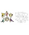 Sizzix, Framelits Die Set 18PK Bird Crazy by Tim Holtz Sizzix - Big Shot - 1