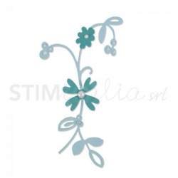 Sizzix, Thinlits Die Set 2PK Enchanting Blossom by Emily Atherton Sizzix - Big Shot - 1