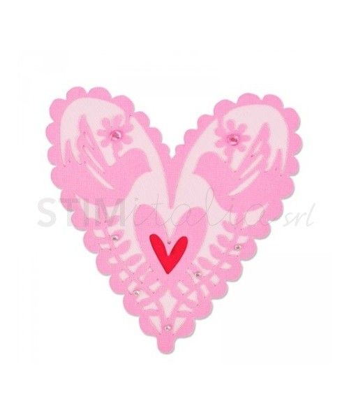 Sizzix, Thinlits Die From My Heart by Emily Atherton Sizzix - Big Shot - 1