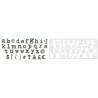 Sizzix, Bigz XL Alphabet Die Typo Lower by Tim Holtz Sizzix - Big Shot - 1
