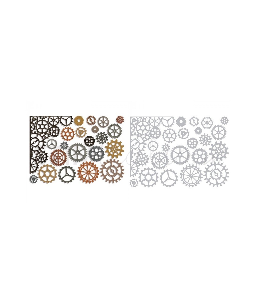 Sizzix, Thinlits Die Set 22PK Gearhead by Tim Holtz Sizzix - Big Shot - 1