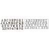 Sizzix, Bigz XL Alphabet Die Typo Upper by Tim Holtz Sizzix - Big Shot - 1
