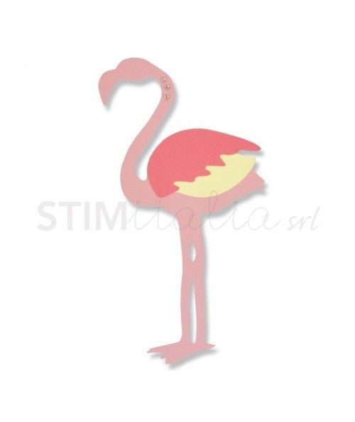 Sizzix, Thinlits Die Set 3PK Funky Flamingo by Sophie Guilar Sizzix - Big Shot - 1