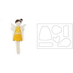 Bigz Plus Die - Angel Softee by Samantha Barnett Sizzix - Big Shot - 1