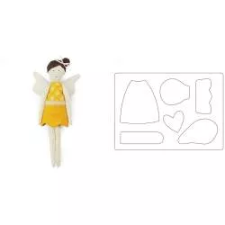Bigz Plus Die - Angel Softee by Samantha Barnett Sizzix - Big Shot - 1