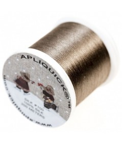 Apliquick, Filo da Ricamo di Seta titolo 100 - Tortora Apliquick - 1