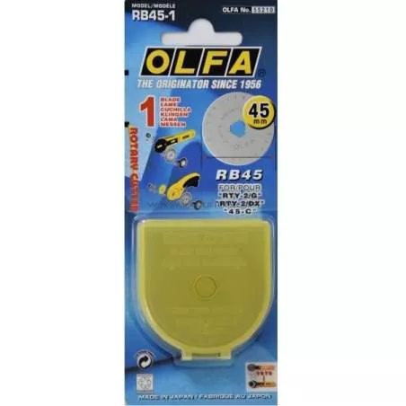 Lama da 45 mm per Taglierine Rotanti - OLFA Olfa - 1